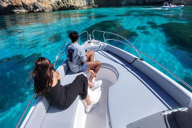 Tour in Malta Boat Charter to Comino and Gozoand Blue Lagoon - Crystal Lagoon is the strongest swimming stop
