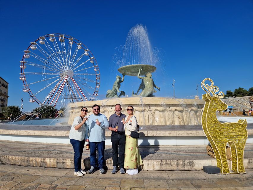 Valletta: Private Maltese Cuisine Walking Tour - The final drink and charcuterie stop