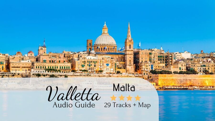 Valletta: Self-Guided Audio Tour, Map and Directions - A low-cost way to get your bearings in Valletta