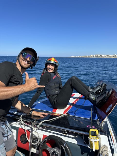 Wakeboarding Adventure in Malta: Learn to Ride - Learning to wakeboard beside Bugibba Jetty