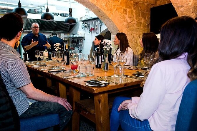 Wine Tasting & Open Kitchen Dinner in 17 Mons Vella - What the $108.68 price includes