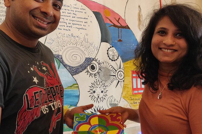Workshop: Maltese Souvenir Tile Design Experience - Painting With Clive, One Step at a Time